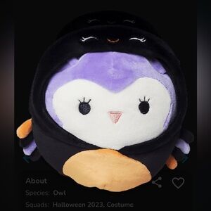 Holly the Halloween spider squishmallow